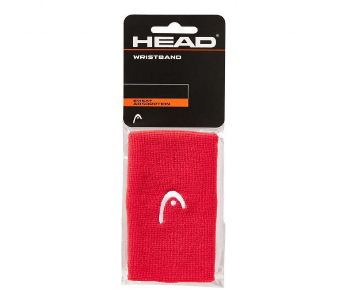 Напульсники HEAD 5" ширина 12,7см, 90% нейлон, 10% эластан, красный